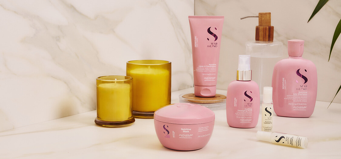 Shop the Semi di Lino Nutritive Moisture range at Salon Services Shop the Semi di Lino Nutritive Moisture range at Salon Services